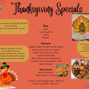 Thanksgiving specials